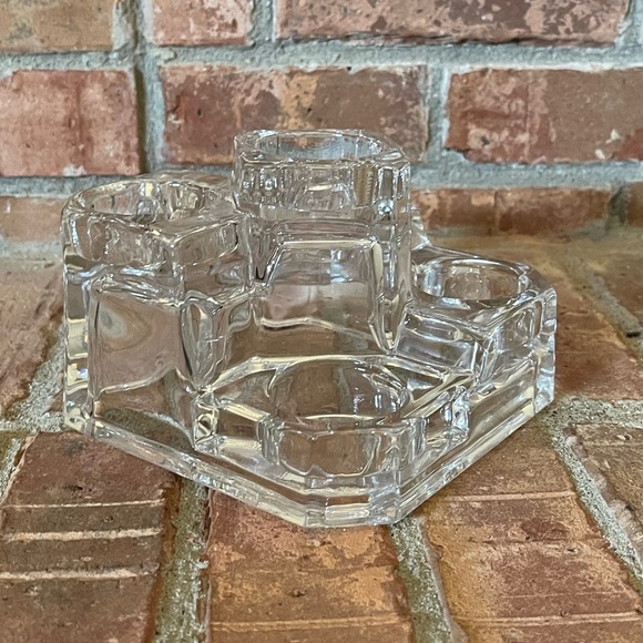 Retired Partylite Crystal Castle - Picture 1 of 5